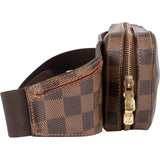 [🔄️B18 / F74] Louis Vuitton Monogram Damier Ebene Canvas Geronimos Crossbody Bag - vintageandkickz