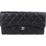 Chanel Caviar Leather Classic Flap Wallet