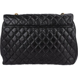Chanel Quilted Lambskin CC Single Flap Crossbody Bag