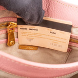 Miu Miu Madras Leather Top Handle Handbag