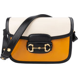 Gucci Tricolor Leather Horsebit 1955 Shoulder Crossbody Bag