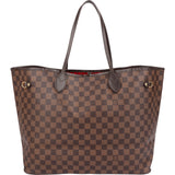 Louis Vuitton Monogram Damier Ebene Canvas Neverfull GM Shoulder Bag