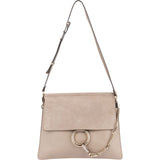 Chloé Suede Leather Faye Shoulder Crossbody Bag