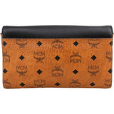 MCM Monogram Visetos Leather  Patricia Wallet On Chain Crossbody Bag