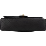 [🔄️B08 / F44] Chanel Quilted Lambskin Medium Double Flap Shoulder Bag - vintageandkickz