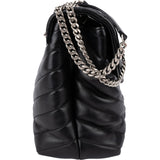Yves Saint Laurent Quilted Calfskin Loulou Medium Crossbody Bag