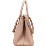 Prada Pink Saffiano Leather Galleria Handbag