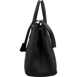 Prada Noir Saffiano Leather Galleria Handbag