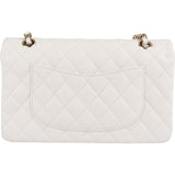 Chanel Quilted Caviar Leather Medium Double Flap Shoulder Bag