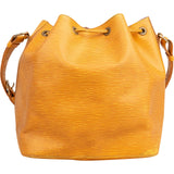 Louis Vuitton Yellow Epi Leather Sac Noé Petit Shoulder Bag