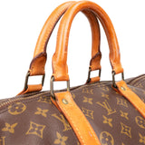 Louis Vuitton Monogram Canvas Keepall 55 Travel Bag