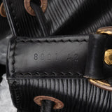 Louis Vuitton Noir Epi Leather Sac Noé Petit Shoulder Bag