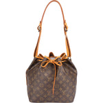 Louis Vuitton Monogram Canvas Sac Noé Petit Shoulder Bag - vintageandkickz