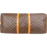 Louis Vuitton Monogram Canvas Keepall 60 Bandoulière Travel Bag