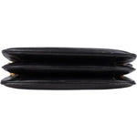 Celine Black Leather Triomphe Shoulder Bag - vintageandkickz