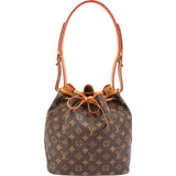 Louis Vuitton Monogram Canvas Sac Noé Petit Shoulder Bag