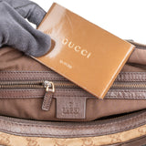 Gucci Monogram GG Canvas Interlocking G Soft Boston 35 Handbag