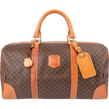 Celine Monogram Macadam Canvas Boston 45 Travel Bag