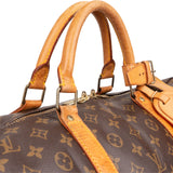 Louis Vuitton Monogram Canvas Keepall 60 Bandoulière Travel Bag