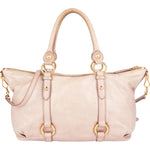 Miu Miu Vitello Lux Satchel City Handbag - vintageandkickz