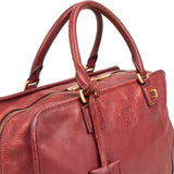 Loewe Bordeaux Leather Amazona 36 Handbag