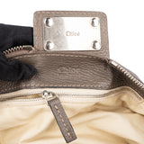 Chloé Pebbled Leather Studded Paddington Satchel Handbag