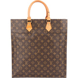 Louis Vuitton Monogram Canvas Sac Plat Handbag