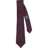 Hermès Chain Link Print Silk Tie Krawatte