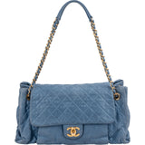 Chanel Quilted Calfskin Maxi Easy Single Flap Shoulder Bag