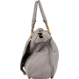 Chloé Grey Leather Marcie Handbag