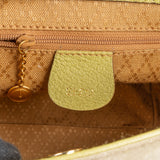 Gucci Suede Bamboo Handle Small Handbag
