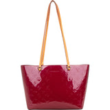 Louis Vuitton Monogram Vernis Leather Long Beach Shoulder Bag