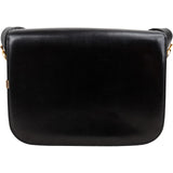 Celine Boxcalf Leather Horse Carriage Triomphe Shoulder Bag
