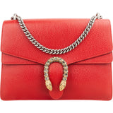 Gucci Red Leathe Crystal Dionysus Shoulder Crossbody Bag