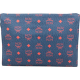 MCM Monogram Visetos Bicolor Clutch