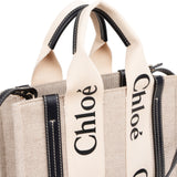 Chloé Canvas Small Woody Tote Handbag