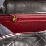 Chanel Quilted Lambskin 24K Gold Soft Jumbo Single Flap Crossbody Bag