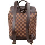 Louis Vuitton Monogram Damier Ebene Canvas Soho Centenaire Backpack