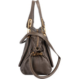 Chloé Pebbled Leather Paraty Handbag