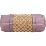 Gucci Monogram GG Canvas Interlocking GG Tote Shoulder Bag
