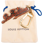 Louis Vuitton Transparent Emblem Bag Charm & Key Holder - vintageandkickz