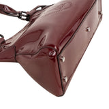 Cartier Patent Leather Marcello Tote Handbag