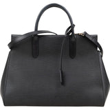 Louis Vuitton Noir Epi Leather Marly MM Handbag M94612