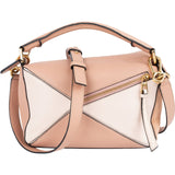 Loewe Suede Calfskin Puzzle Handbag