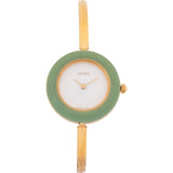 Gucci Gold Tone Change Bezel 11/12.2 Bangle Woman Watch