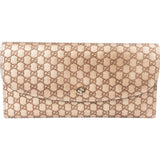 Gucci Guccissima Leather Continental Flap Wallet