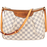 Louis Vuitton Monogram Damier Azur Siracusa PM Crossbody Bag
