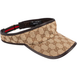 Gucci Monogram GG Canvas Tennis Sun Visor Cap