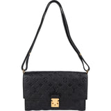 Louis Vuitton Noir Monogram Empreinte Leather Fascinante Crossbody Bag