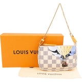 Louis Vuitton Monogram Damier Azur Illustre Mini Pochette Accessoires Handbag